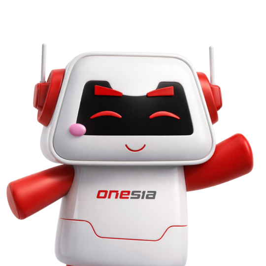 Maskot ONESIA AI